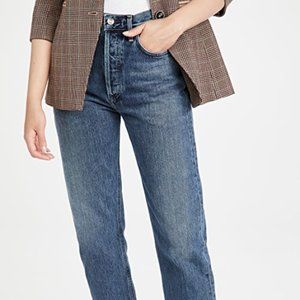 Agolde 90s Pinch Waist High Rise Straight Jean